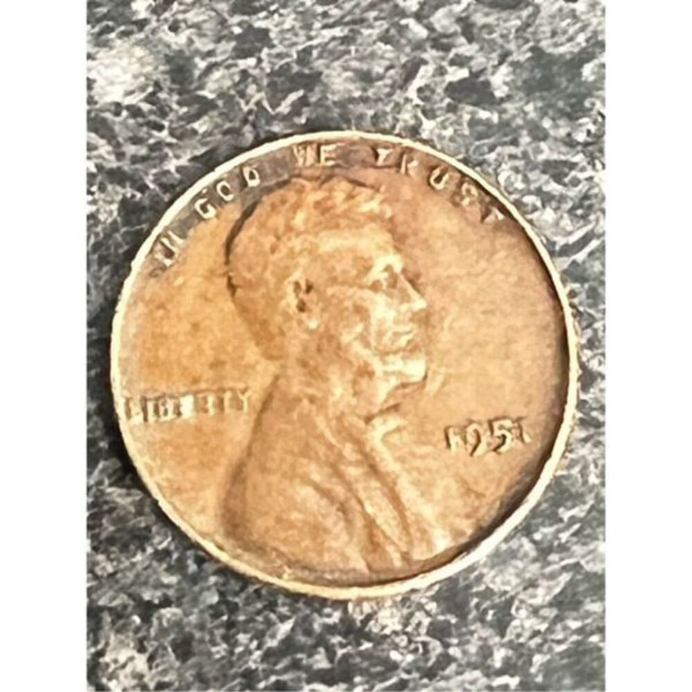 1951 No Mint Mark Penny